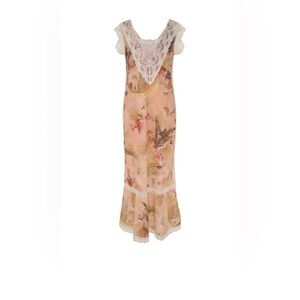 Zimmermann Ascension Lace Trim Floral Dress